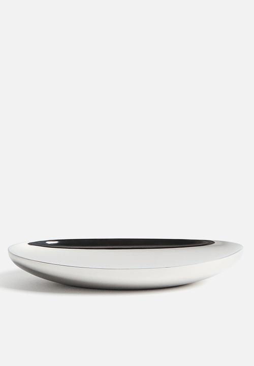 H&M - Stainless steel trinket dish - silver-coloured