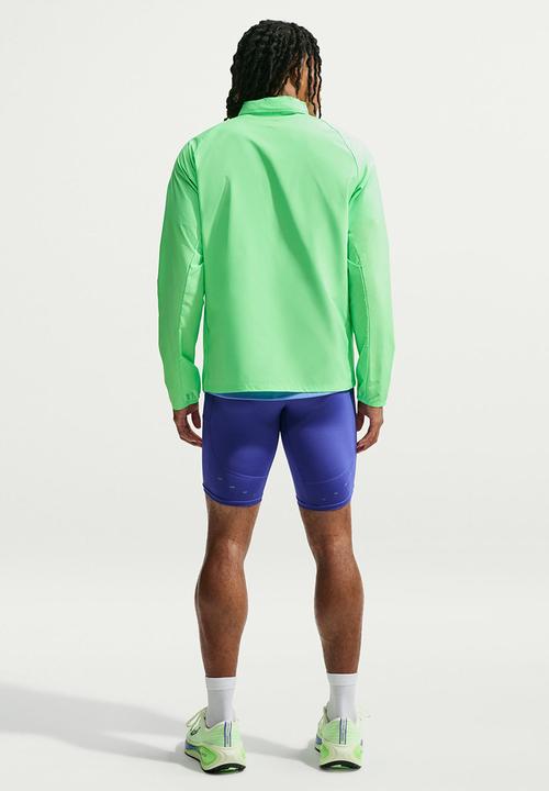 Nike - Miler Repel UV Protection Running Jkt - Illusion Green/Reflective Silv