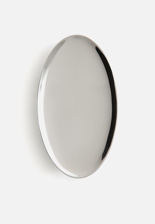 H&M - Stainless steel trinket dish - silver-coloured