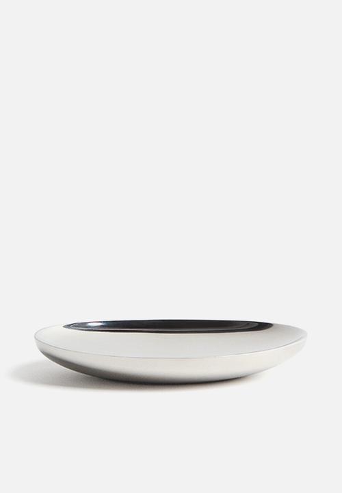 H&M - Small stainless steel trinket dish - silver-coloured