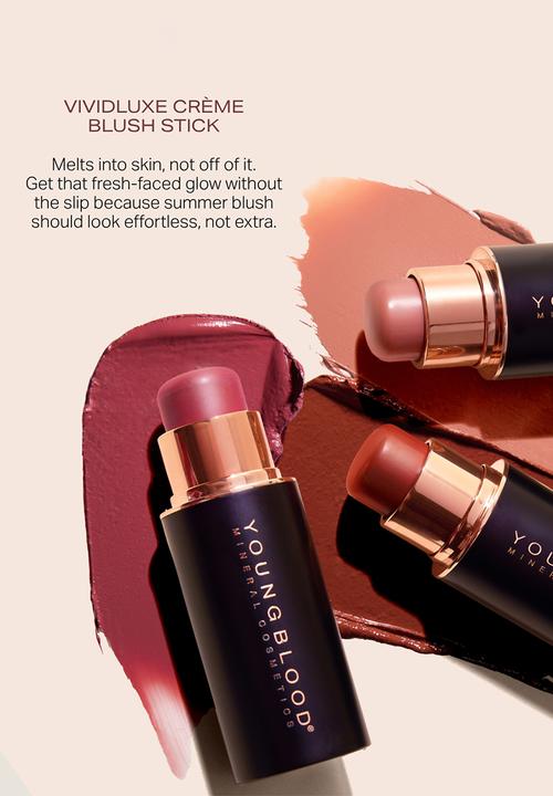 Youngblood Mineral Cosmetics - Mini VividLuxe® Crème Blush Stick - Bellini