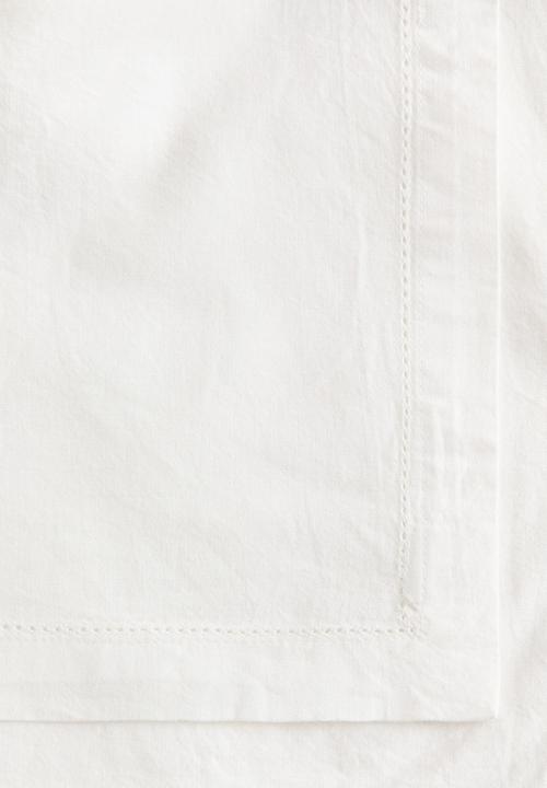 H&M - Cotton tablecloth - white