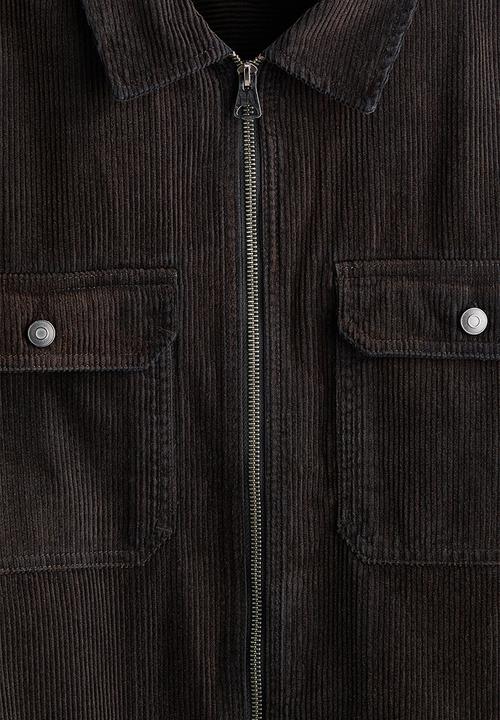 H&M - Corduroy overshirt - dark brown