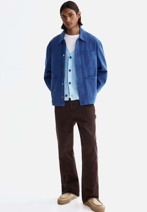 H&M - Canvas overshirt - blue