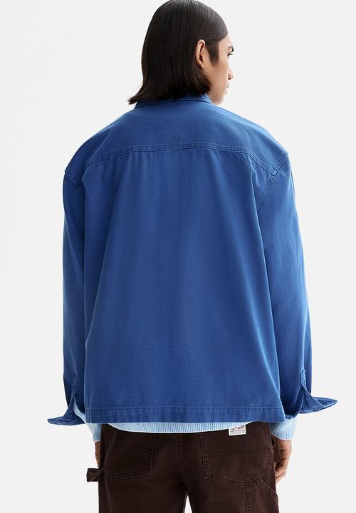 H&M - Canvas overshirt - blue