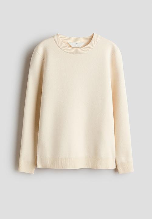 H&M - Fine-knit jumper - light beige