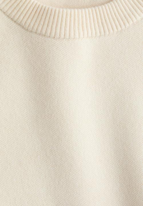 H&M - Fine-knit jumper - light beige