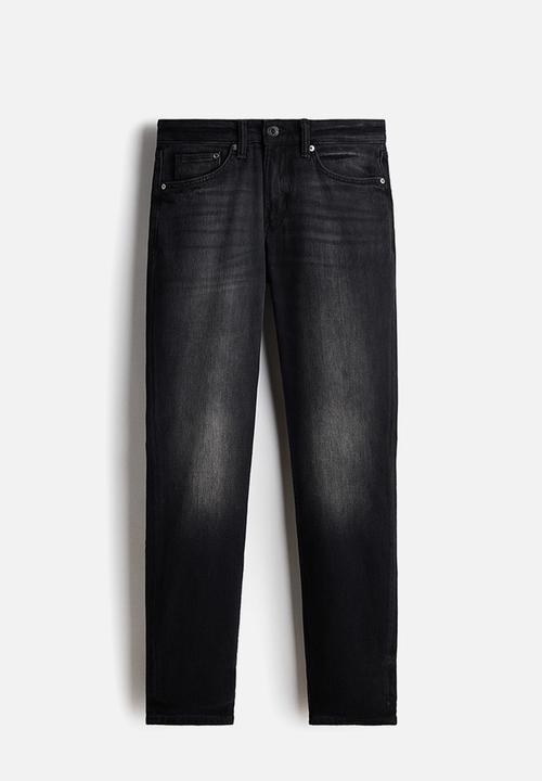 H&M - Slim jeans - black