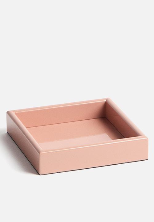 H&M - Square tray - pink