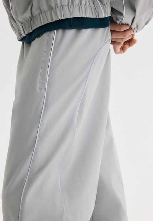 H&M - Relaxed fit track pants - light grey