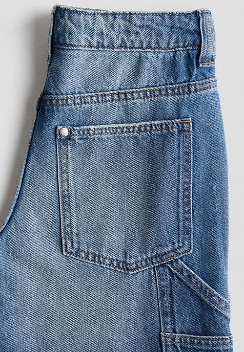 H&M - Carpenter denim shorts - denim blue