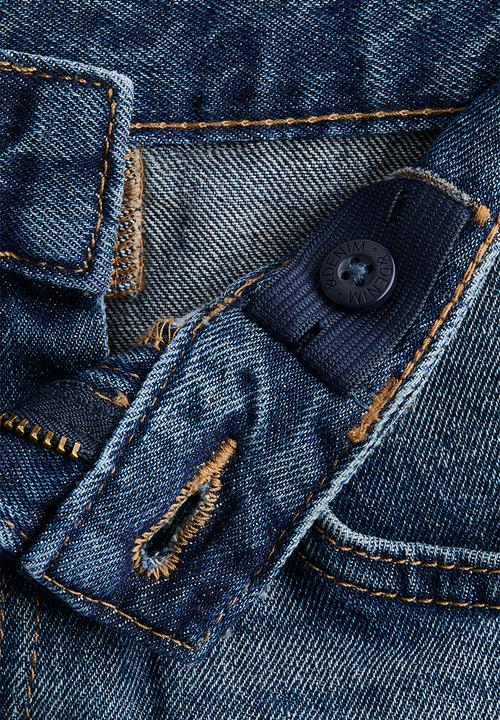 H&M - Loose-fit denim shorts - denim blue