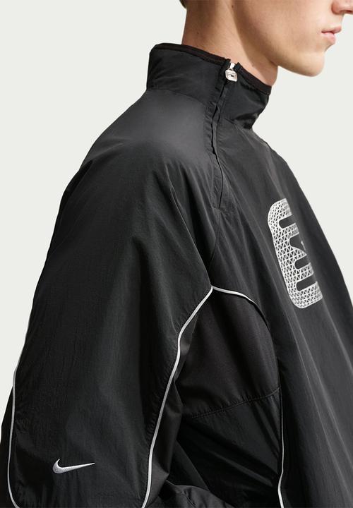 Nike - NSW Shox Woven Half-Zip Jacket- Black/Black