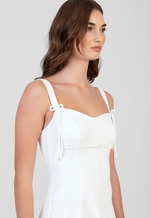 SISSY BOY - After Dinner Mini Dress - Off White
