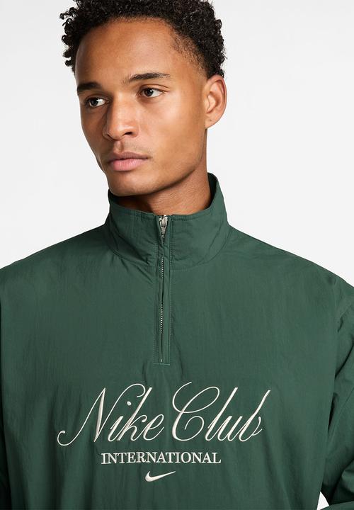 Nike - NSW Club  1/2-Zip Jacket - Fir/Phantom/Phantom