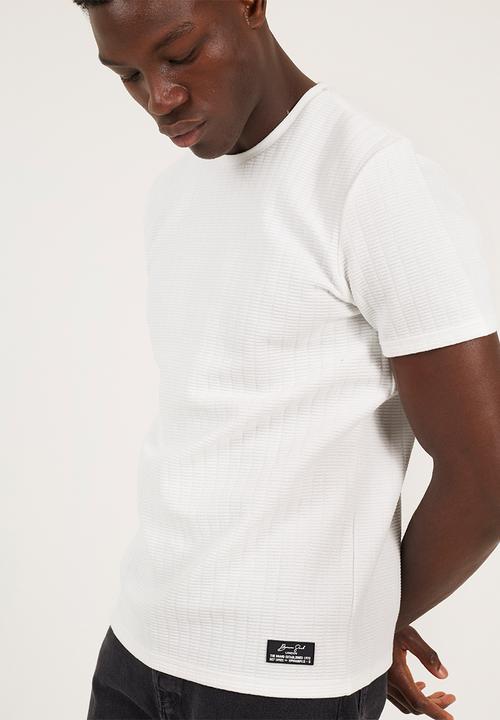 Brave Soul - Crew Neck Tshirt  - Off White