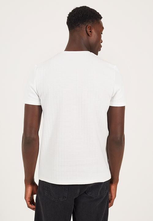 Brave Soul - Crew Neck Tshirt  - Off White