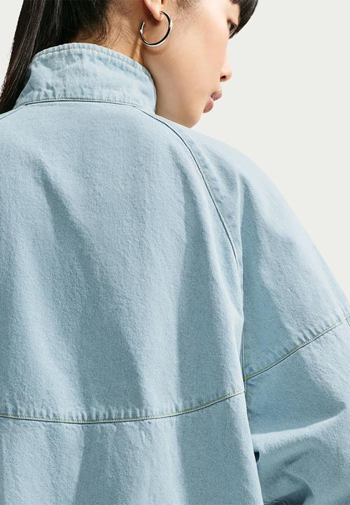 Nike - W Nk Wr Denim Jkt - Lt Armory Blue/Work Blue