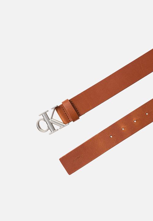 Calvin Klein - Ck Buckle Smooth 35Mm - Light Brown