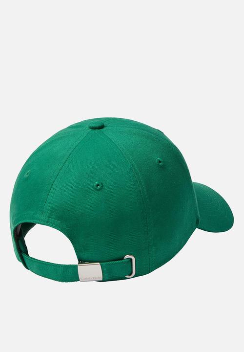 Calvin Klein - Monologo Woven Patch Bb Cap - Green
