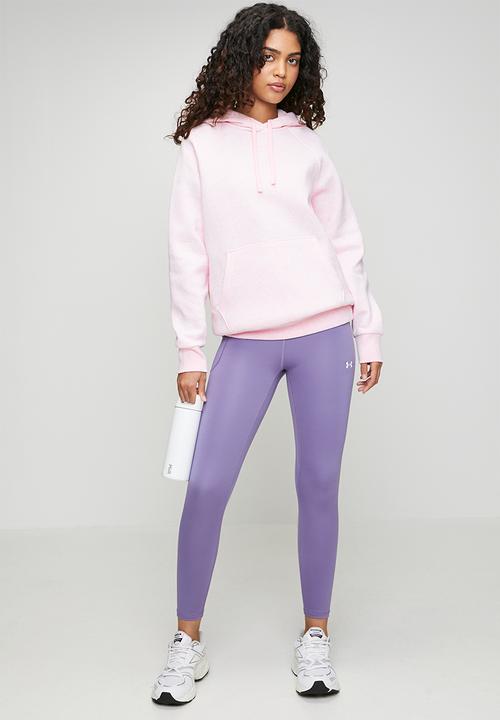 Under Armour - UA Rival Fleece Hoodie - Prime Pink Light Heather