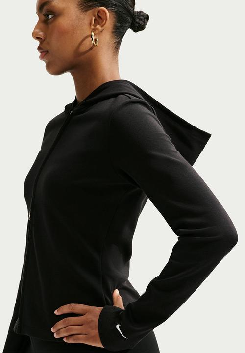 Nike - Women'S Slim Long-Sleeve Full-Zip Top - Black/Black/White