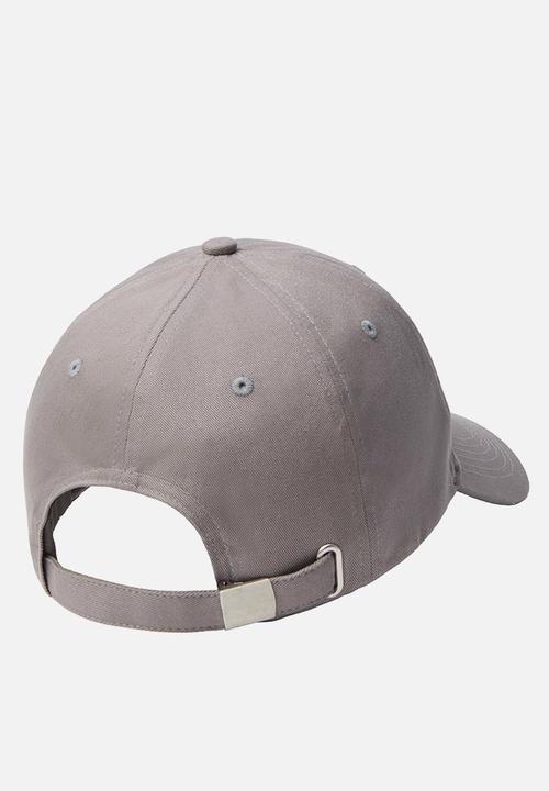 Calvin Klein - Monologo Woven Patch Bb Cap - Grey