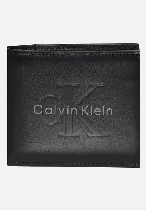 Calvin Klein - Bold Billfold W/ Coin - Black