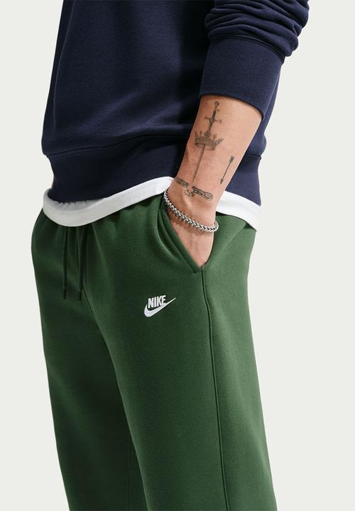 Nike - NSW Club BB Joggers- Fir/Fir/White