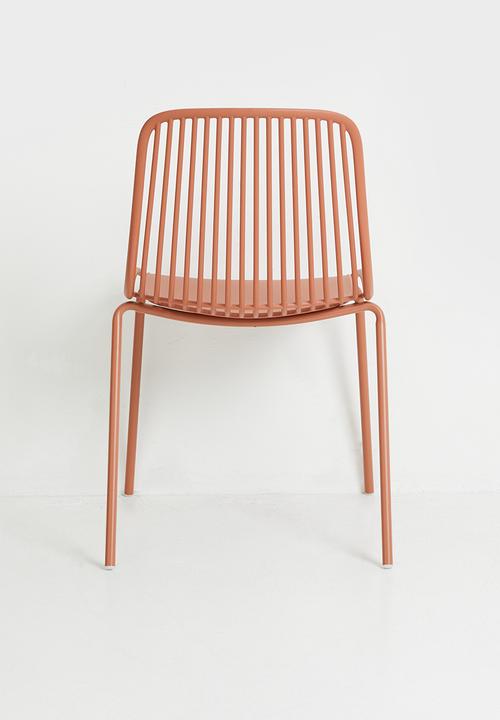 Sixth Floor - Porto Outdoor Dining Chair - Rust