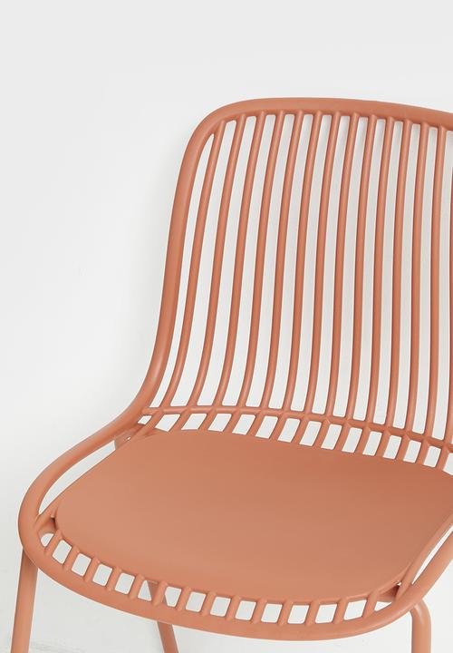 Sixth Floor - Porto Outdoor Dining Chair - Rust