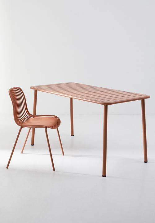 Sixth Floor - Porto Outdoor Dining Chair - Rust