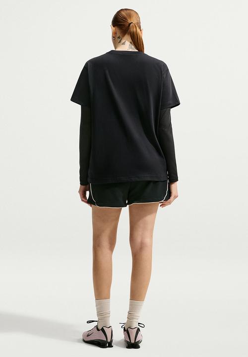 Nike - W Nsw Nk Clsc Bf Tee Shdog - Black