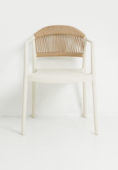 Savanna Outdoor Dining Chair - Cream