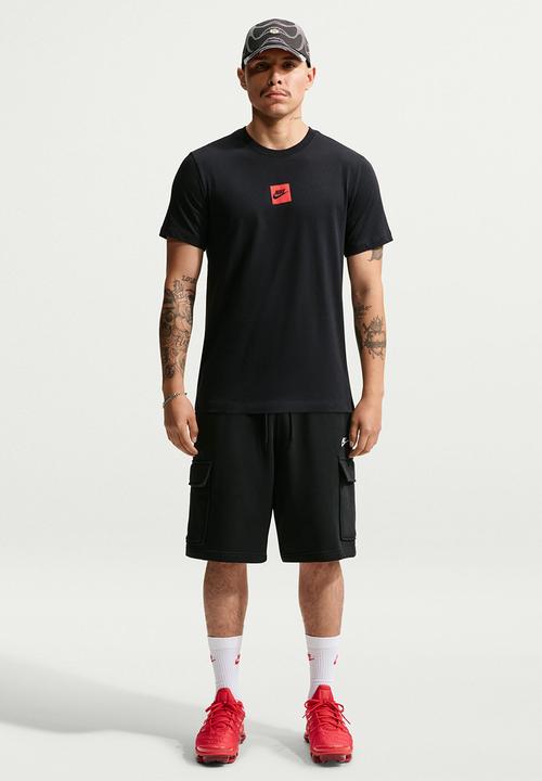Nike - Club Futura Box  T-Shirt - Black