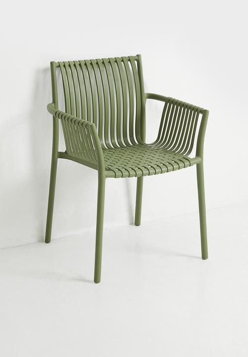 Sixth Floor - Malta Outdoor Dining Chair - Green