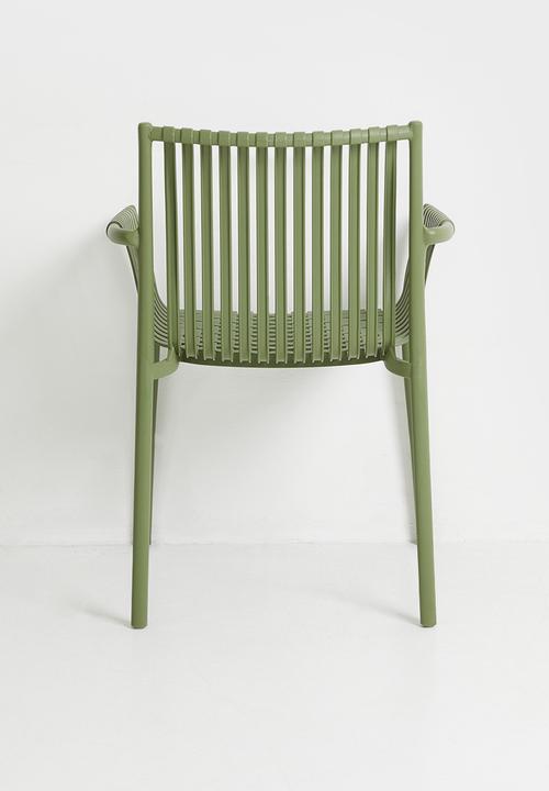 Sixth Floor - Malta Outdoor Dining Chair - Green