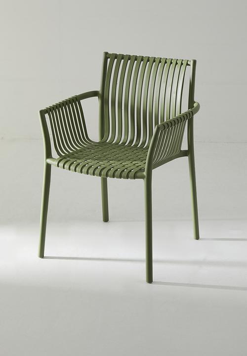 Sixth Floor - Malta Outdoor Dining Chair - Green