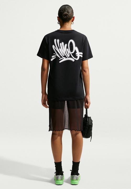 Nike - W Nsw Nk Clsc Bf Tee Grf2 - Black