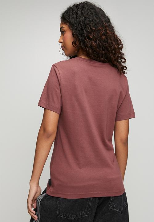 adidas Originals - P Tee Ls W - Quiet Crimson