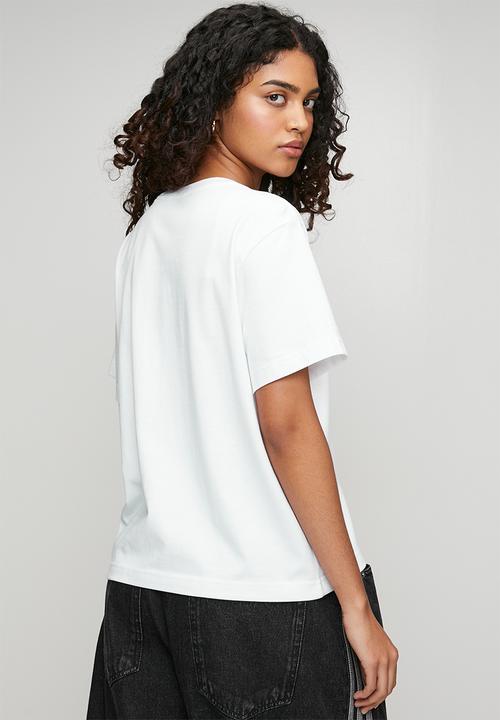 adidas Originals - Trefoil Boxy T W - White/Black