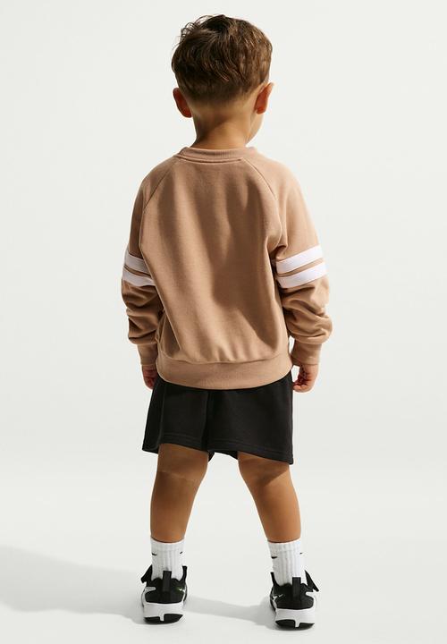 Nike - Nkb B Nsw Itz Ft Oversize Crew - Hemp