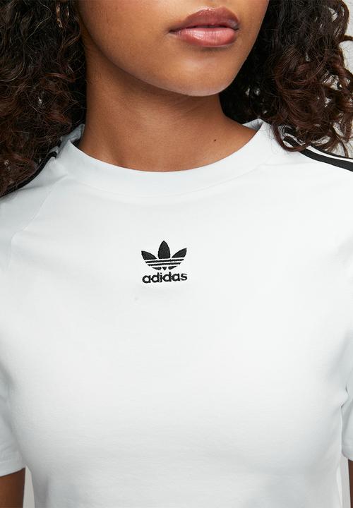 adidas Originals - 3 S Baby Tee W - White