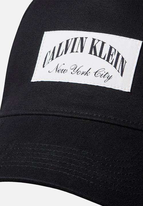 Calvin Klein - Heritage Crest Patch Cap - Black