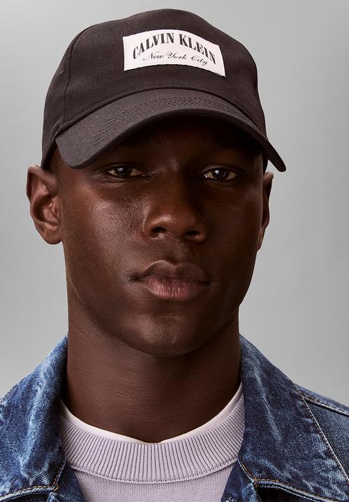 Calvin Klein - Heritage Crest Patch Cap - Black