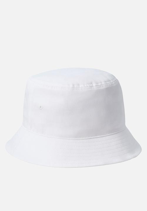 Calvin Klein - Monologo Embroidery Bucket Hat - White