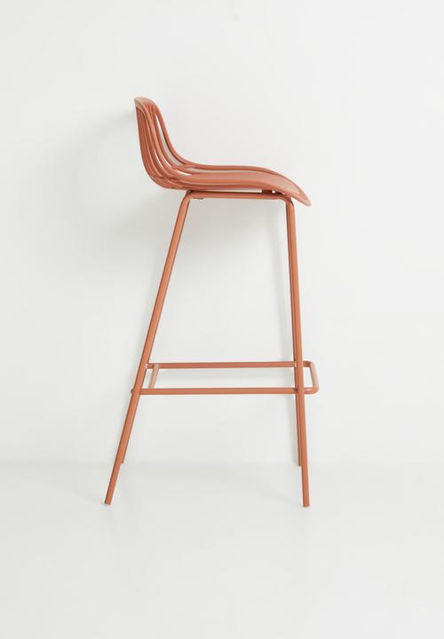 Sixth Floor - Oslo Barstool - Rust
