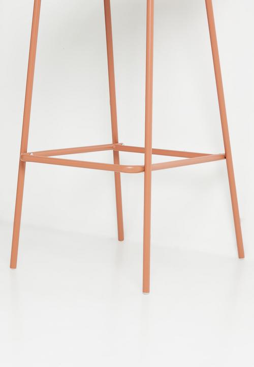 Sixth Floor - Oslo Barstool - Rust