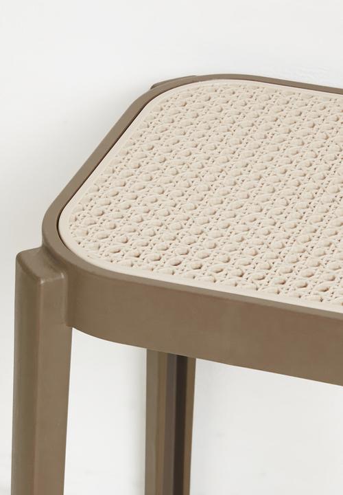 Sixth Floor - Kyoto Stool - Taupe