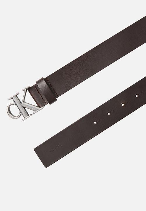 Calvin Klein - Ck Buckle Smooth 35Mm - Dark Brown